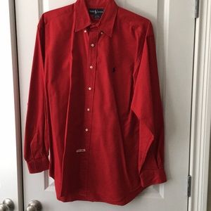 Ralph Lauren Polo cotton button down collar shirt